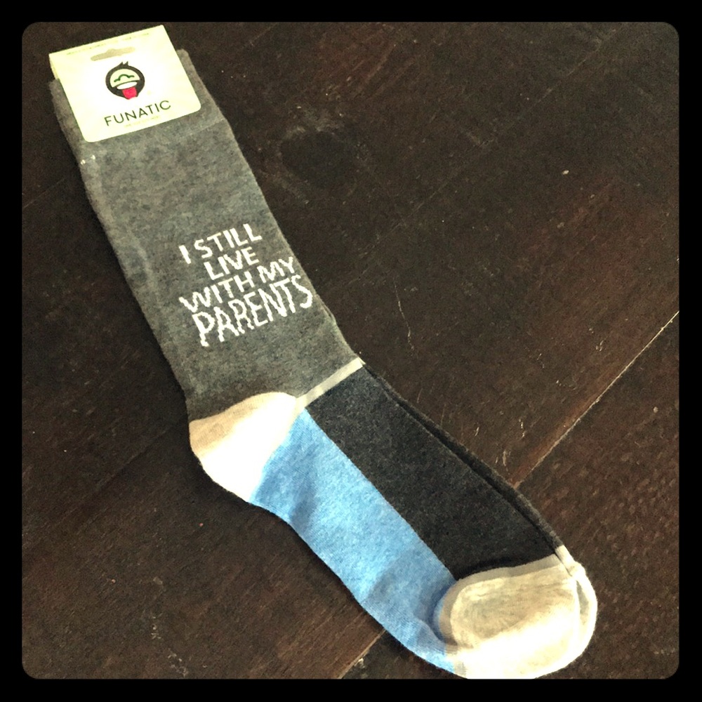 I Still Live With My Parents Silly Socks 🧦